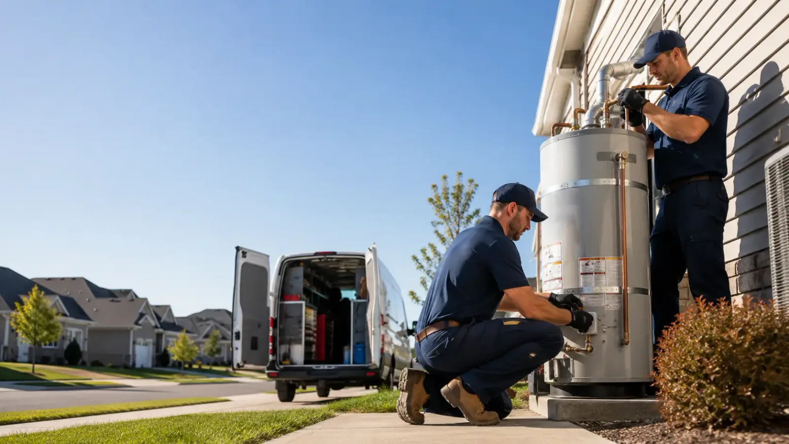 Water Heater Installation in Pound, WI
